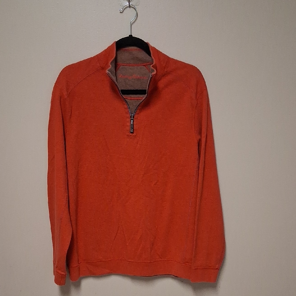 Tommy Bahama Men's Reversible Zip-Up Sweater